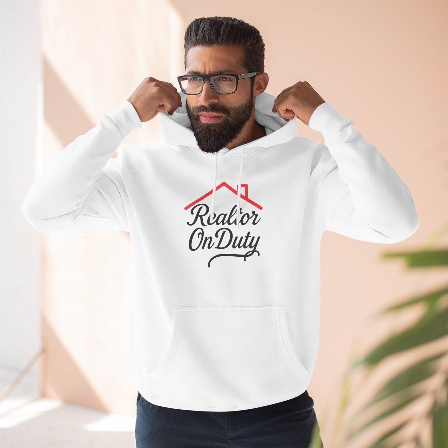 Realtor On Duty Hoodie — Real Estate Agent Pullover